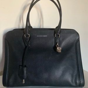 Alexander McQueen Large Padlock Skull Tote Bag